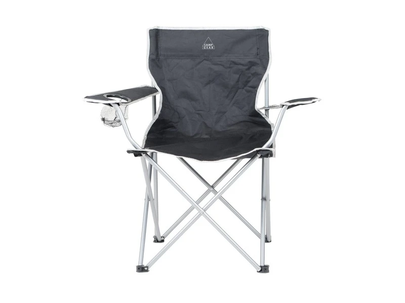 Camp Gear Stoel Opvouwbaar Zwart - Afbeelding 2