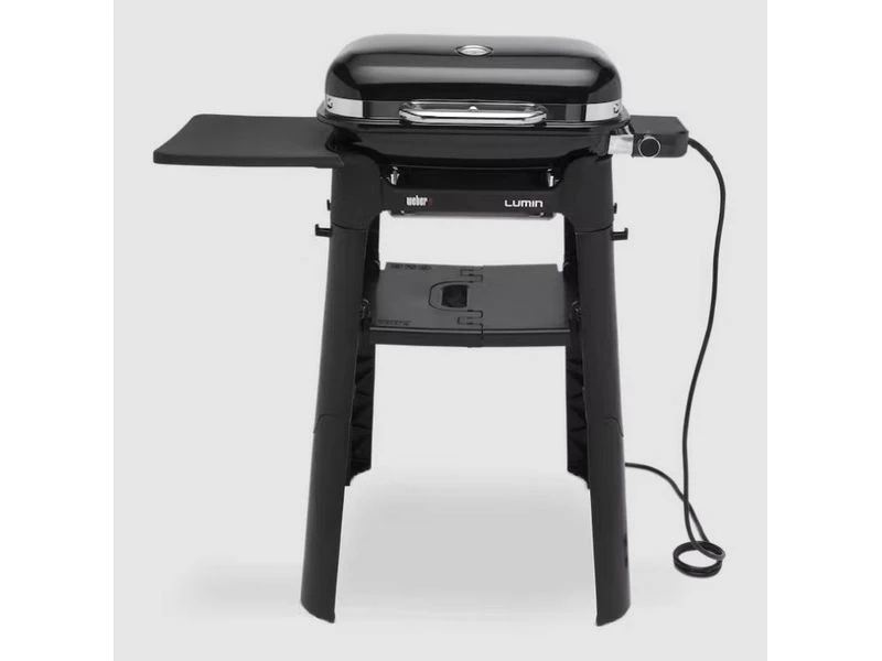Weber Elektrische Barbecue Lumin Compact Black Met Stand