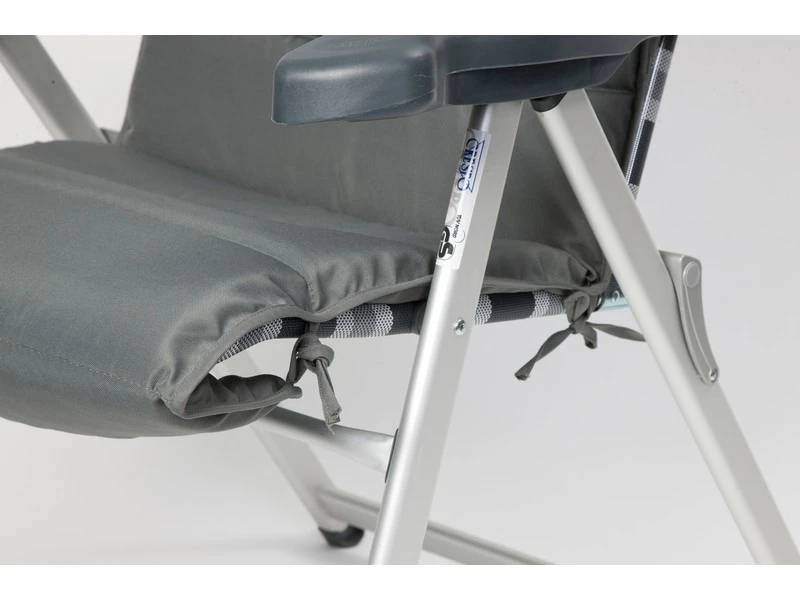 Bo Camp Stoelkussen Luxe Grijs - Afbeelding 2