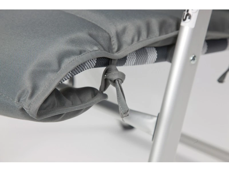 Bo Camp Stoelkussen Luxe Grijs - Afbeelding 3