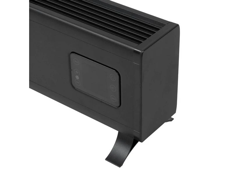 Eurom Alutherm Baseboard 1500 Black Elektrische Convector Kachel - Afbeelding 4