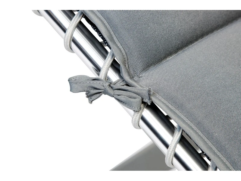 Bo Camp Relax Stoelkussen Luxe Grijs - Afbeelding 2