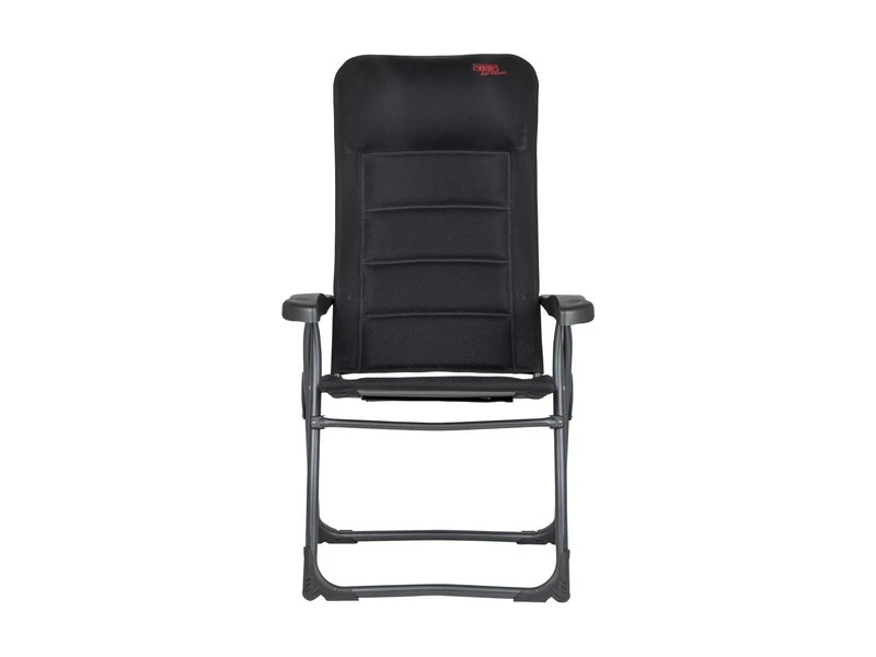 Crespo Kampeer Standen Stoel Ap-215 Air-deluxe Zwart Kleur 80 - Afbeelding 3