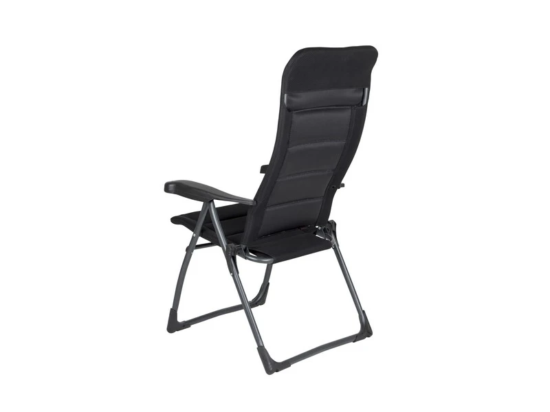 Crespo Kampeer Standen Stoel Ap-215 Air-deluxe Zwart Kleur 80 - Afbeelding 5