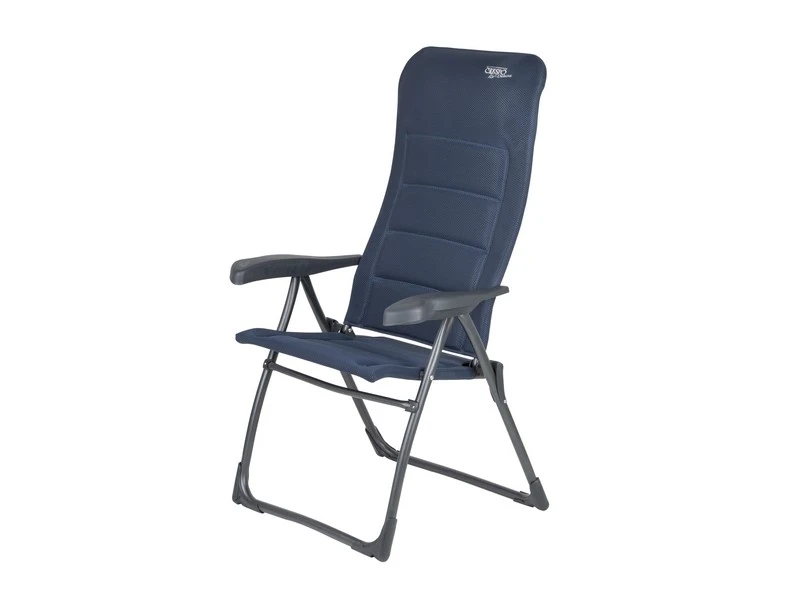Crespo Kampeer Standen Stoel Ap-215 Air-deluxe Blauw Kleur 84 - Afbeelding 2