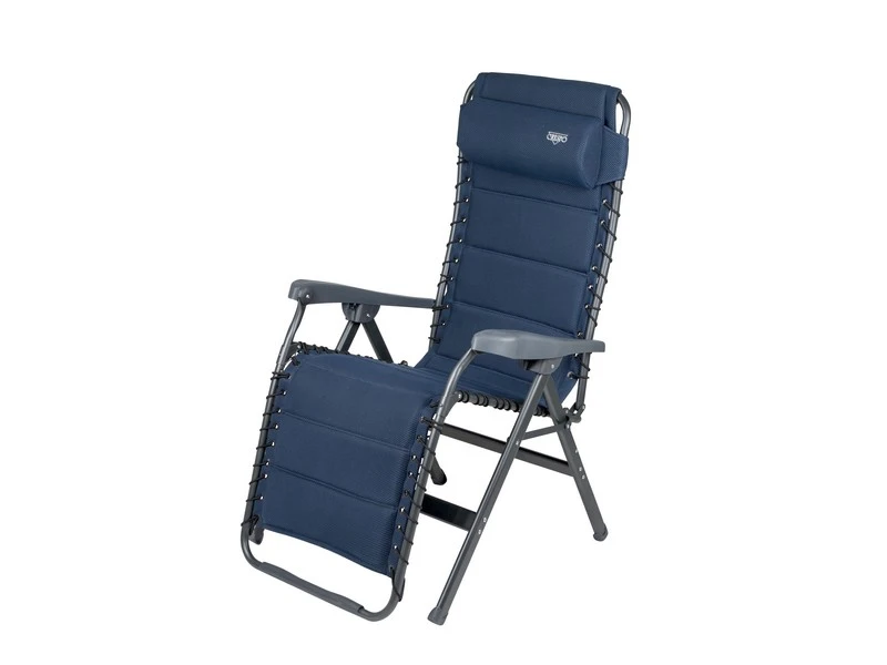 Crespo Kampeer Relaxstoel Ap-232 Air-deluxe Blauw Kleur 84 - Afbeelding 3