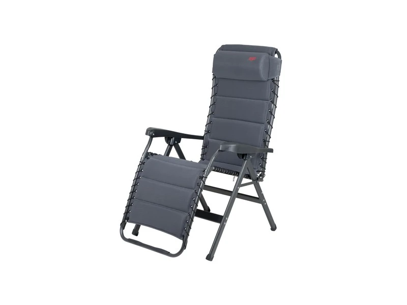 Crespo Kampeer Relaxstoel Ap-232 Air-deluxe Grijs Kleur 86 - Afbeelding 2