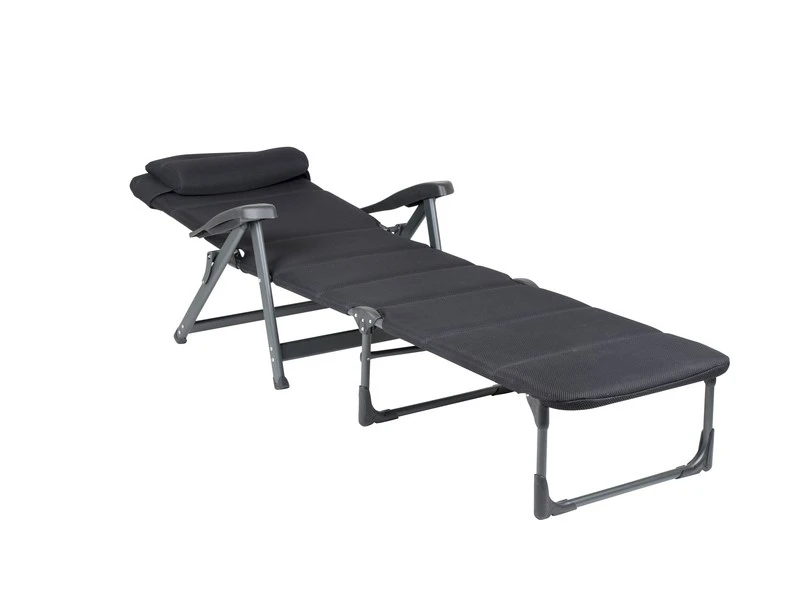 Crespo Zit Ligstoel Ap-233 Air-deluxe Zwart Kleur 80 - Afbeelding 2