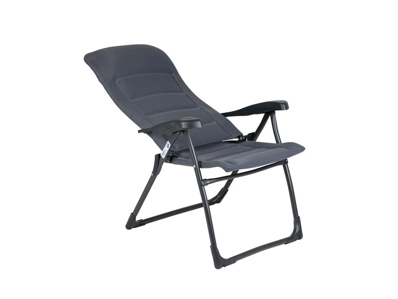 Crespo Kampeer Standen Stoel Ap-215 Air-deluxe Grijs Kleur 86 - Afbeelding 3