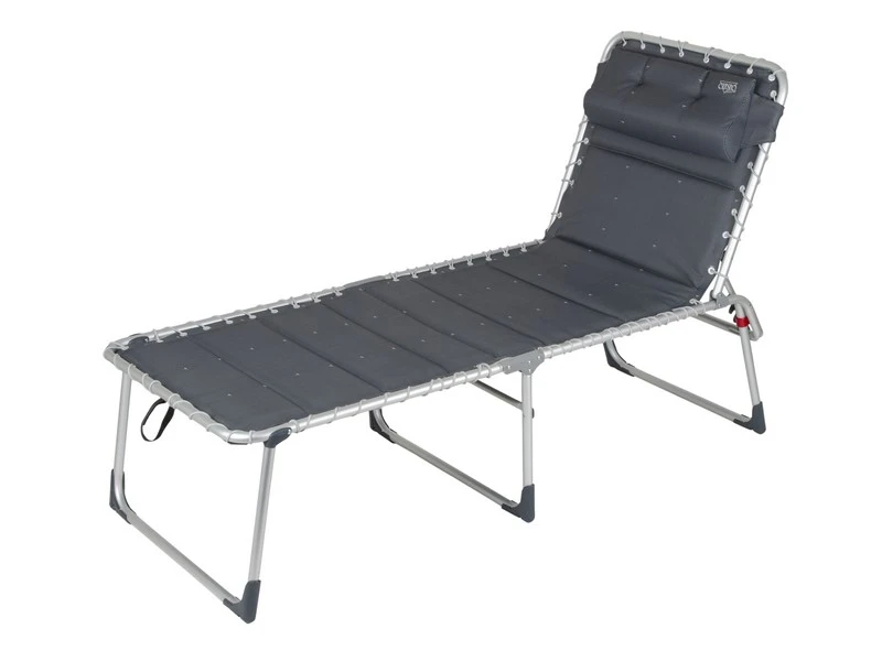 Crespo Ligbed Al-364 Xl Deluxe Donker Grijs Kleur 40 - Afbeelding 4