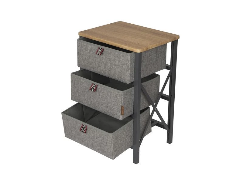 Bo-Camp - Urban Outdoor - Kast - Hamlets - 3 Laden - Afbeelding 2
