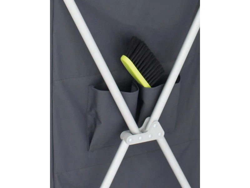 Eurotrail Kookeiland Chur Vouwbaar + Windscherm Grijs-Zwart - Afbeelding 3