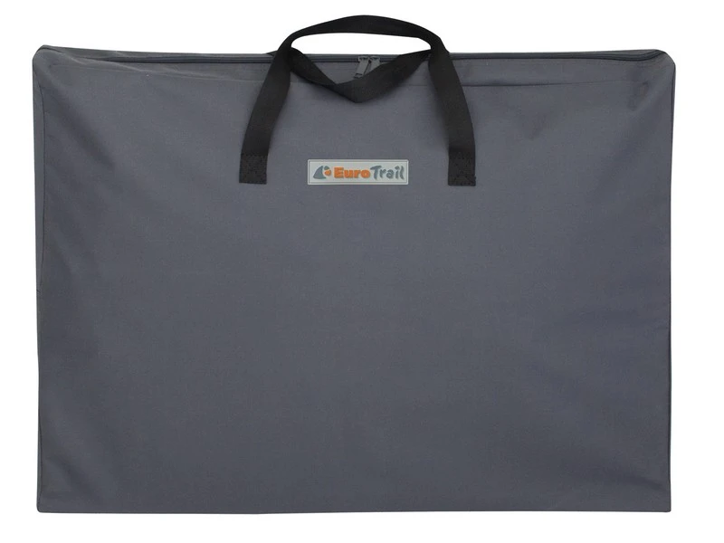 Eurotrail Kookeiland Chur Vouwbaar + Windscherm Grijs-Zwart - Afbeelding 4