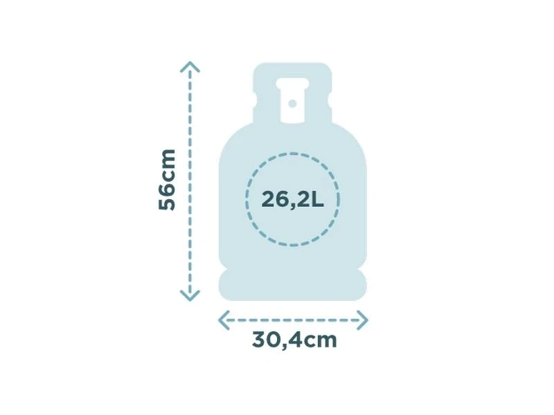 Primagaz 10,5 Kilogram Stalen Gasfles - Afbeelding 2